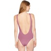 image:imageONeill Womens Standard Salt Water Solids Macrame One Piece SwimsuitPurple Mauve
