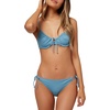image:imageONeill Womens Underwire Bikini Swimsuit TopDark Cameo Blue  Avalon Saltwater Solids Top