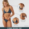 image:imageOneill Pismo Saltwater Solids Bikini Top SLT Slate M