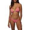image:imageSALTWATER SOLIDS MARACAS TIE SIDE BOTTOMSTea Rose  Saltwater Solids Maracas