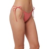 image:imageSALTWATER SOLIDS MARACAS TIE SIDE BOTTOMSTea Rose  Saltwater Solids Maracas