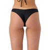 image:imageSaltwater Solids Hermosa Skimpy Bottom BLK L