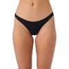 image:imageSaltwater Solids Hermosa Skimpy Bottom BLK L