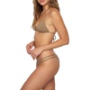 image:imageWomens Swim Saltwater Solids Madrid Triangle Bikini Top Driftwood S