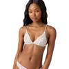 image:imageONEILL Saltwater Essentials Seaside Triangle Bikini Top  Adjustable Swimwear for WomenDun