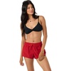 image:imageONEILL Womens Saltwater Solids Balboa 2 Elastic Boardshorts  QuickDry Stretch PullOn FitLifeguard Red