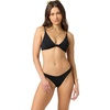 image:imageONEILL Womens Saltwater Solids Pismo Bralette Top  Front Knot Adjustable StrapsBlk