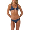 image:imageONEILL Womens Saltwater Solids Pismo Bralette Top  Front Knot Adjustable StrapsNavy