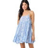 image:imageONEILL Womens Saltwater Solids Rilee Mini CoverUp Dress  Lightweight Crinkle Fabric Adjustable StrapsAzr