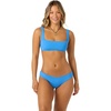 image:imageONEILL Womens Saltwater Solids Westwater Tank  Square Neck Adjustable StrapsBlue