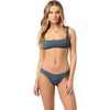 image:imageONEILL Womens Saltwater Solids Westwater Tank  Square Neck Adjustable StrapsSlate