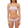 image:imageONEILL Womens Solid Bandeau Bikini Swimsuit Top Lilac S