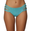 image:imageONEILL Womens Swim Saltwater Solids Boulders Bott FullCoverage Bikini Bottom Bluegrass Xs