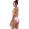 image:imageONEILL Womens Swim Saltwater Solids Boulders Bott FullCoverage Bikini Bottom Pink Xs