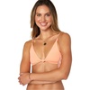image:imageONEILL Womens Swim Saltwater Solids Pismo Bralette Bikini Top Fruit Punch Xs