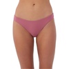 image:imageONEILL Womens Swim Saltwater Solids Rockley MediumCoverage Bikini Bottom Berry Xs