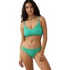 image:imageONEILL Womens Swim Saltwater Solids Texture Flame Cheeky Bikini Bottom Sky BlueGumdrop Green  Saltwater Solids Texture Flame
