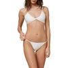 image:imageONEILL womens Cheeky CutWhite  Salt Water Solids Sp20