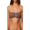 image:imageONeill Womens Salt Water Solids Bandeau Swimwear Black LPepper