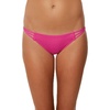 image:imageONeill Womens Salt Water Solids Strappy Pant Swimwear Black LRose Violet