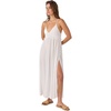 image:imageSALTWATER SOLIDS MEL MAXI COVERUP DRESSWhiteXL