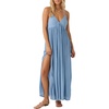 image:imageSALTWATER SOLIDS MEL MAXI SWIM COVERUPFaded Denim
