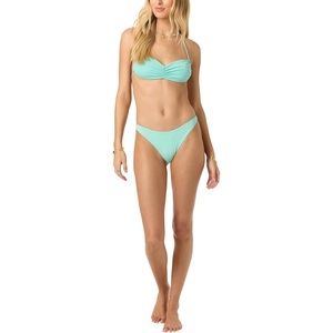 image:imageONEILL Women Saltwater Solids Flamenco Cheeky Bottoms  High Leg Cheeky Swim FitHoliday