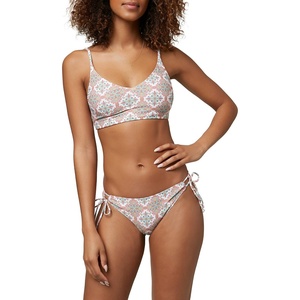 image:imageONEILL Womens Mina Tie Side Bikini Bottoms  Full Coverage Womens Bathing Suit Bottom with Side Tie StringAlexa Tile
