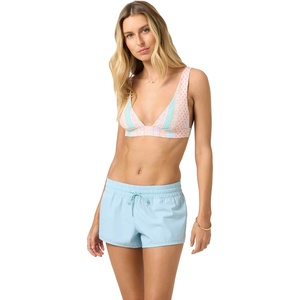 image:imageONEILL Womens Saltwater Solids Balboa 2 Elastic Boardshorts  QuickDry Stretch PullOn FitStratosphere