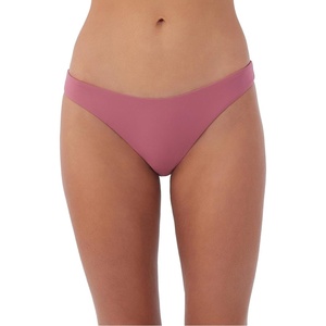 image:imageONEILL Womens Swim Saltwater Solids Rockley MediumCoverage Bikini Bottom Berry Xs