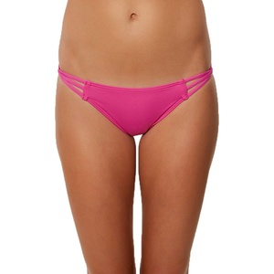 image:imageONeill Womens Salt Water Solids Strappy Pant Swimwear Black LRose Violet