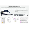 image:imageONEILL 9023 Mens Polarized Rectangular Sports Performance Sunglasses Gloss CrystalBlue 61 mm