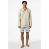 image:imageONEILL Mens Bavaro Solid PonchoLight Khaki