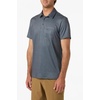 image:imageONEILL Mens TRVLR UPF Polo Shirt  Sun Protection Hyperdry Moisture WickingDark Shadow