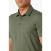 image:imageONEILL Mens TRVLR UPF Polo Shirt  Sun Protection Hyperdry Moisture WickingHeather Dark Olive
