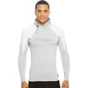 image:imageONeill Mens Premium Skins Ozone UPF 50 Long Sleeve Sun Shirt With HoodCool GreyWhiteWhite
