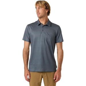 image:imageONEILL Mens TRVLR UPF Polo Shirt  Sun Protection Hyperdry Moisture WickingDark Shadow