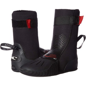 image:imageONeill Heat 3mm Round Toe Neoprene Boot with Textured Rubber Sole for Cold Water Surfing Paddleboarding SnorkelingBlack