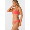 image:imageONEILL Saltwater Solids Rib Blue Lagoon Full Bikini Bottom Ribbed Swim Bottom with Moderate CoverageCay