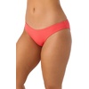 image:imageONEILL Saltwater Solids Rib Blue Lagoon Full Bikini Bottom Ribbed Swim Bottom with Moderate CoverageCay