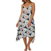 image:imageONEILL Womens Midi Dress Swimsuit Coverup  Sleeveless Midi Beach Cover Up DressesMulti Colored  Aries
