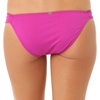 image:imageONeill Womens Salt Water Solids Tab Side Bikini BottomRaspberryRust