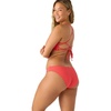 image:imageONEILL Saltwater Solids Rib Blue Lagoon Full Bikini Bottom Ribbed Swim Bottom with Moderate CoverageCay