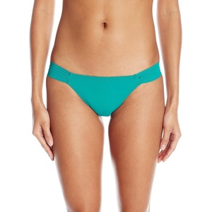 image:imageONeill Womens Salt Water Solids Tab Side Bikini BottomEmerald