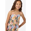 image:imageONEILL Girls Haylee CoverUp Dress  Adjustable Straps Crinkle ViscoseMulti