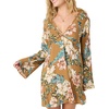 image:imageONEILL Long Sleeve Mini Dress  Comfortable and Casual Short Length Dresses for WomenTobacco Brown  Stevie Lillie