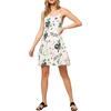 image:imageONEILL VNeck Sleeveless Short Length Woven Tank Dress Winter WhiteStonewood Floral Large