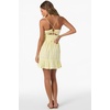 image:imageONEILL Womens Adelaide Mini Dress  Lightweight Woven Cotton Back TieCitron
