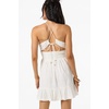 image:imageONEILL Womens Adelaide Mini Dress  Lightweight Woven Cotton Back TieWhite