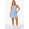 image:imageONEILL Womens Cassie Monstera Short Dress Breathable Cotton Feel Adjustable StrapsBlue Glass